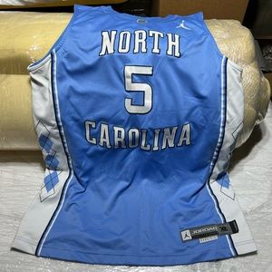 Jordan Brand UNC Chapel Hill 5 Jersey in Carolina Blue